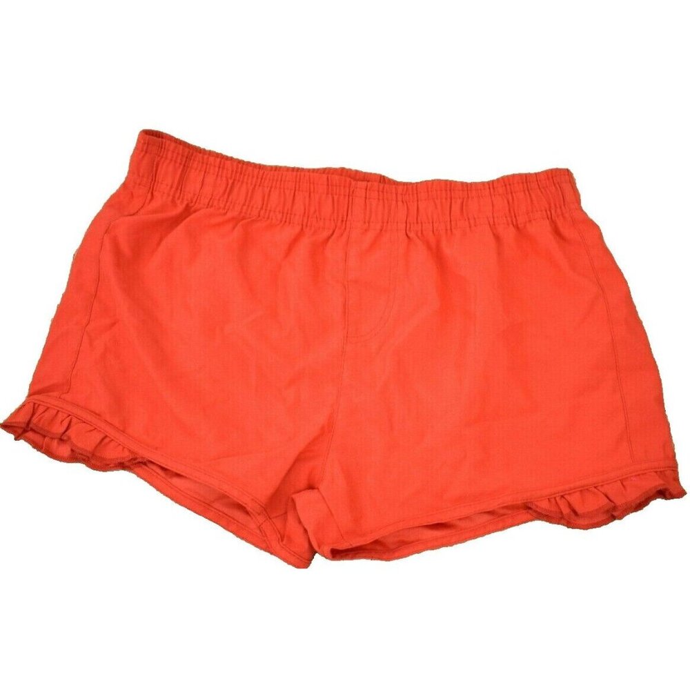 ORageous Girls XL Solid Boardshorts Scarlet Red New without tags